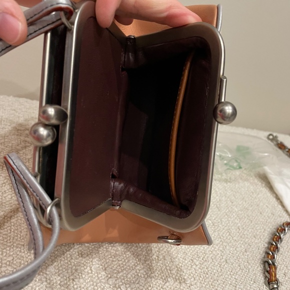 SOLD!!! COACH x NASA Space White Rocket Cosmic Double Kisslock Crossbody - Picture 8 of 11